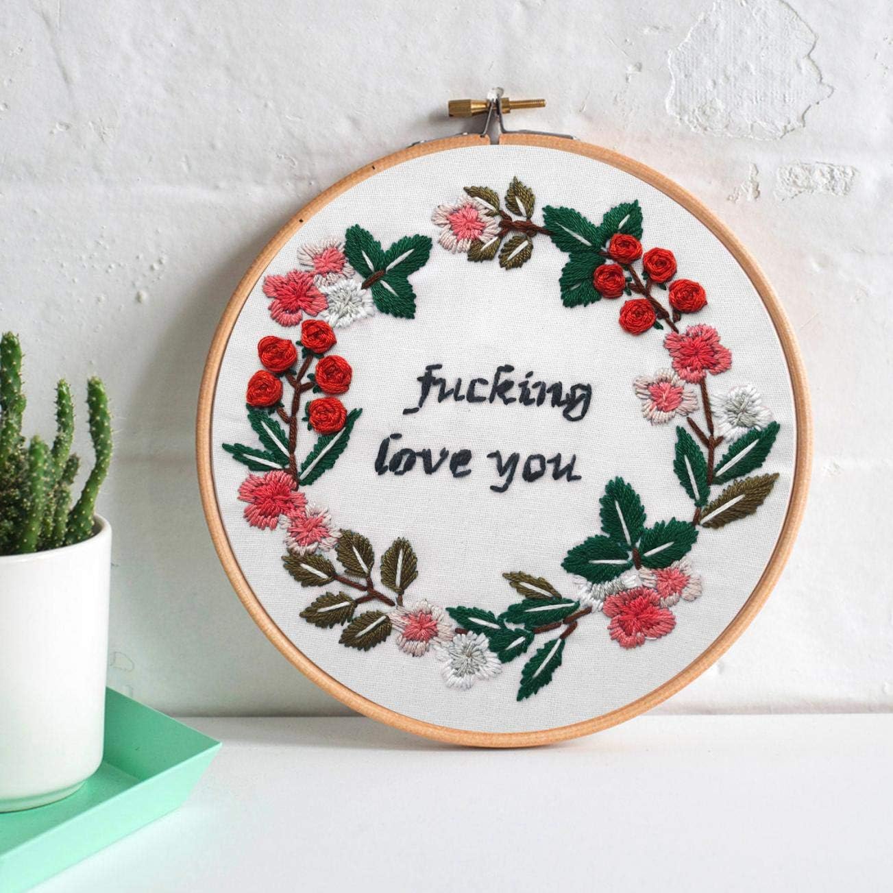 Artilife Embroidery Starters Kit Cross Stitch Kit for Beginners Adults