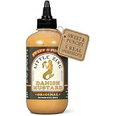 Little Zing Danish Mustard, Sweet Punchy Horseradish Sauce, 10 oz Squeeze