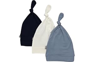 Kyte BABY Organic Bamboo Rayon Baby Beanie Hats Super Soft Knotted Caps Available