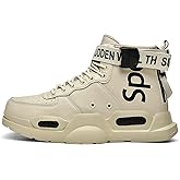 Ahico Mens Fashion Sneakers High Top Walking Shoes Sport Athletic Casual Shoe Vogue Stylish Men