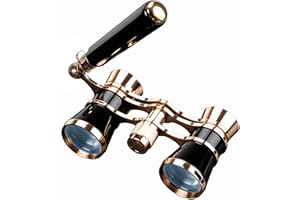 BLACKICE Opera Glasses, Opera Binoculars, 3X25 Theater Binoculars Compact with Adjustable Handle for Adults Kids Women in Con