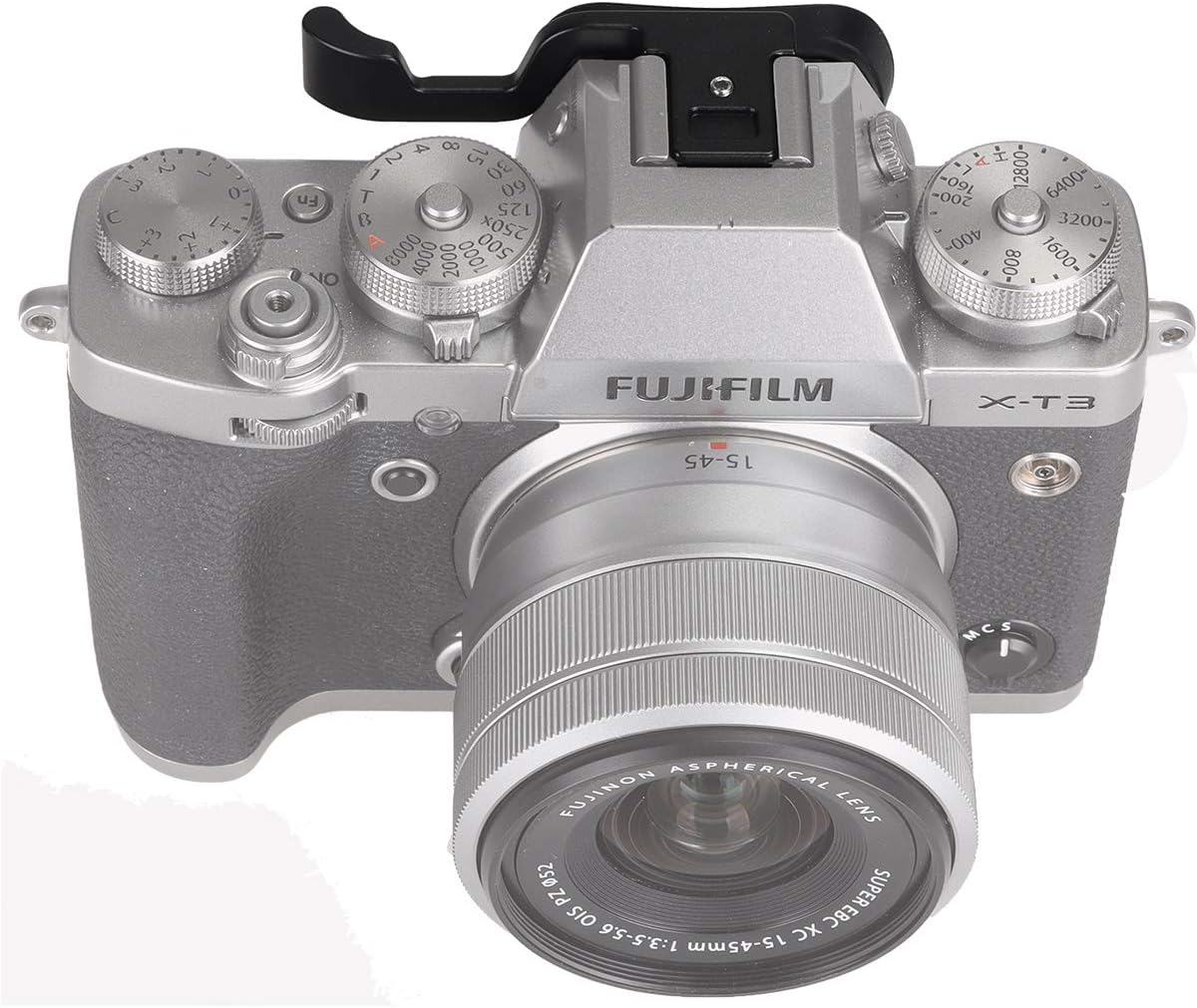 WEPOTO Hot Shoe Thumb Up Rest Hand Grip,Thumbs Up Grip,for Fujifilm X-T1/X-T2/X-T3/X-T10/X-T20/X-T30/X-T100,(GP-C1)