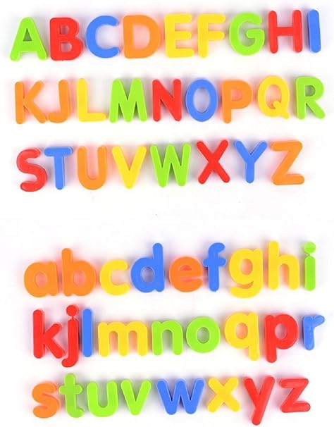 Amazon ディーマーク D Mcark マグネット アルファベット 英語 数字 勉強 おもちゃ 冷蔵庫用知育玩具 マグネット 磁石 72ピース 英語 外国語 おもちゃ