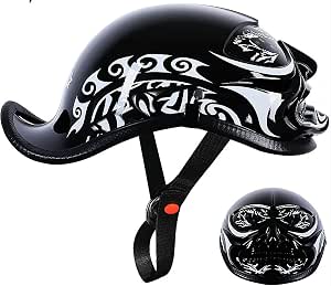 Half Skull Cap Motorcycle Helmet 