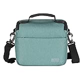 Dulepro Camera Bag, Compact Waterproof and Anti-Shock Theft Camera Shoulder Crossbody Bag Case Compatible for Nikon, Canon, S