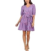 Mud Pie Womens Mud Pie Women's Audra V-Neck Dress