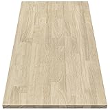 Hevea Unfinished Butcher Block Countertop 60"L x