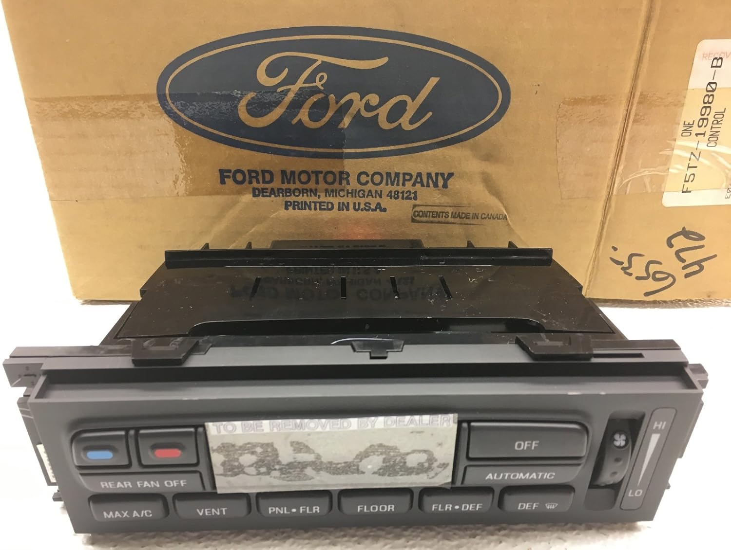 Ford NOS New OEM Explorer Temperature Climate Control 1995