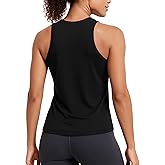 MathCat Women's Workout Tank Tops Racerback Lightweight Yoga Tennis Shirts Loose Fit Athletic Running Tank Top