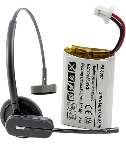 Kastar 2-Pack Replacement Battery For Plantronics CS50, CS55, CS60 Headsets 5 thumbnail image