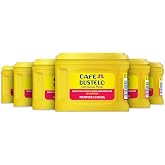 Caf&eacute; Bustelo Espresso Ground Coffee, Dark Roast, 6 Canisters (22 Oz. Each) | Bold Latin flavor, Stands up to milk &amp; sugar, Ideal for cafecitos &amp; much more, Shelf stable, SNAP EBT eligible