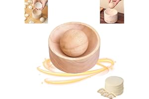 Dough Maker, Wooden Dumpling Wrapper Press, Dough Presser Dumplings Skin Pressing Tool, Dumplings Press Tool Versatile Skin M
