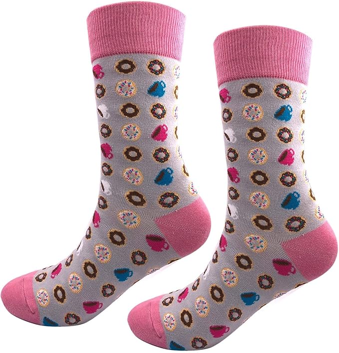 Calcetines de algodón divertidos para mujer, calcetines de algodón, 2