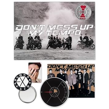 Exo Exo 5th Album Don T Mess Up My Tempo Andante Ver Cd Booklet Photocard Folded Poster Free Gift K Pop Sealed Amazon Com Music