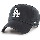 47 Los Angeles Dodgers Black MLB Clean Up Cap - One-Size