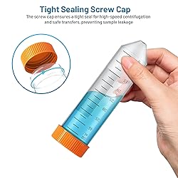 Locofiltr Conical Centrifuge Tubes 50mL, 25Pcs
