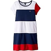 Tommy Hilfiger Girl's Pieced Flag Tee Dress (Big Kids)