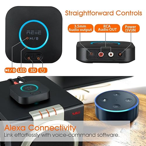 Bluetooth Audio Receiver Connecting Alexa To Bluetooth Receiver