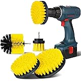 3 Pack Drill Brush Power Scrubber Cleaning Brush Extended Long Attachment Set All Purpose Scrub Attachment Kitchen Kit Grout Floor Shower Tile Bathroom - View #6