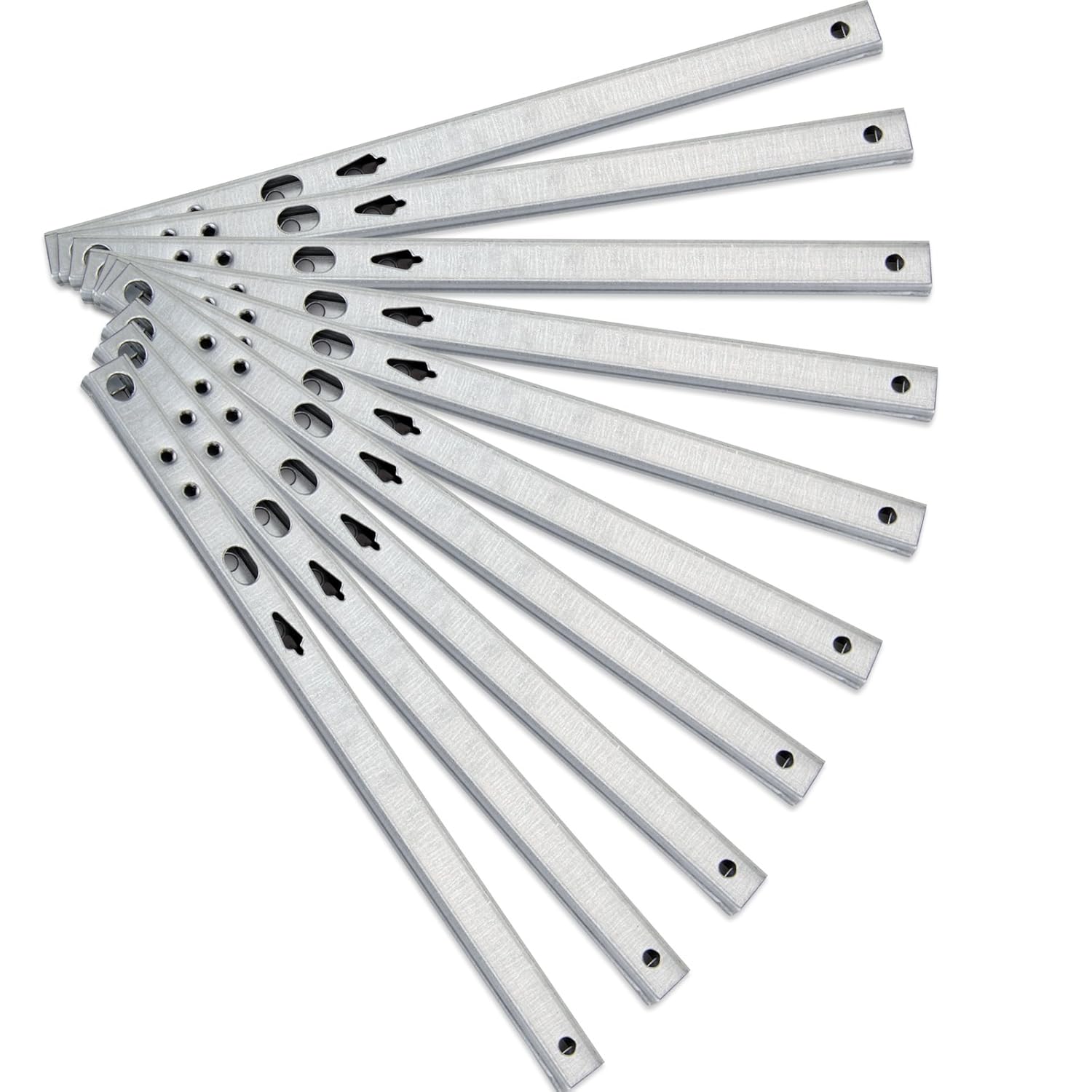 Allright 17mm X 250mm Metal Ball Bearing Drawer Runners For