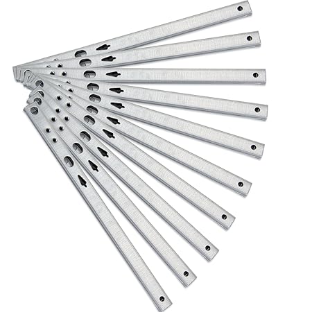 Allright 17mm X 250mm Metal Ball Bearing Drawer Runners For