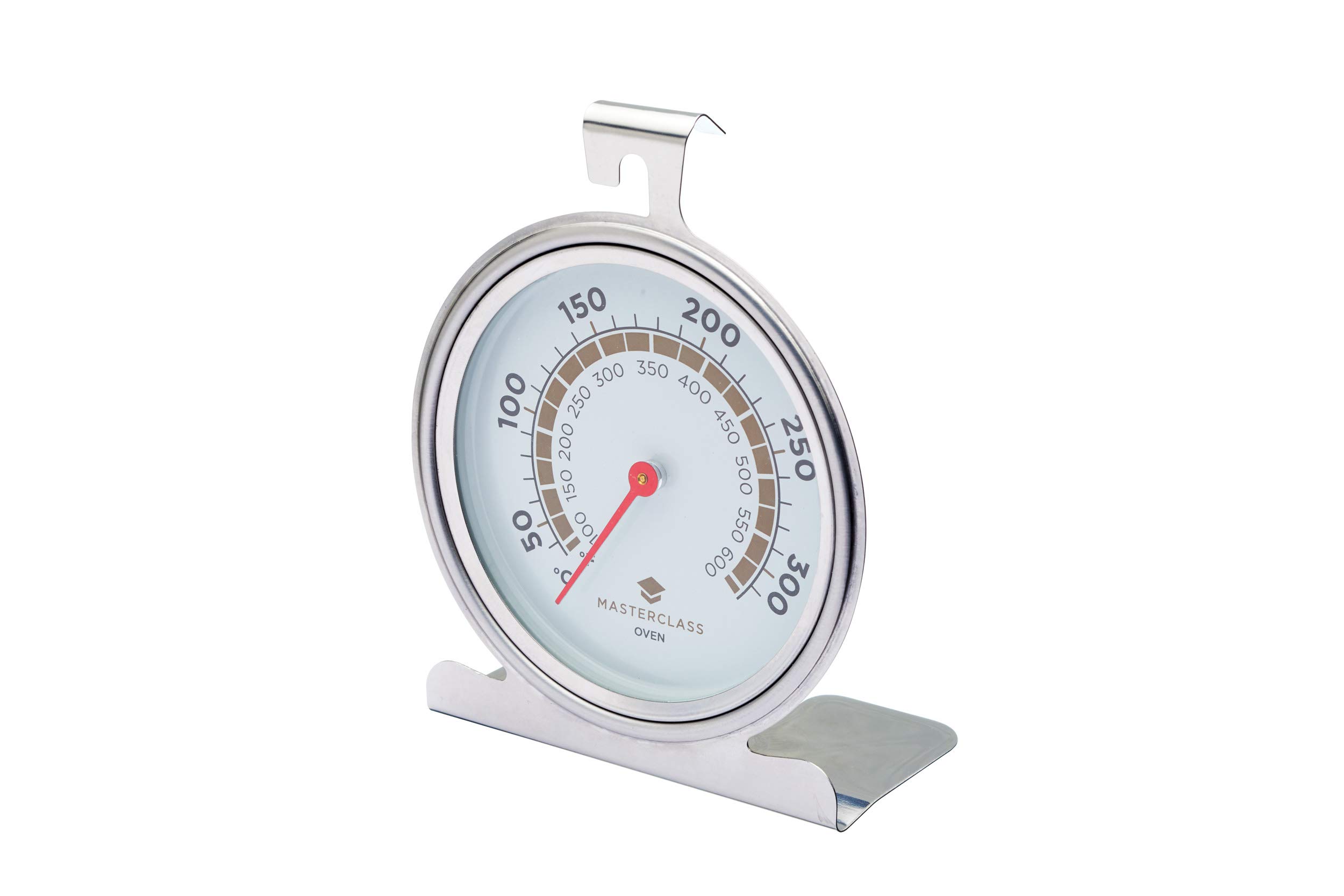 MasterClass Wireless Stainless Steel Oven Thermometer, Silver
