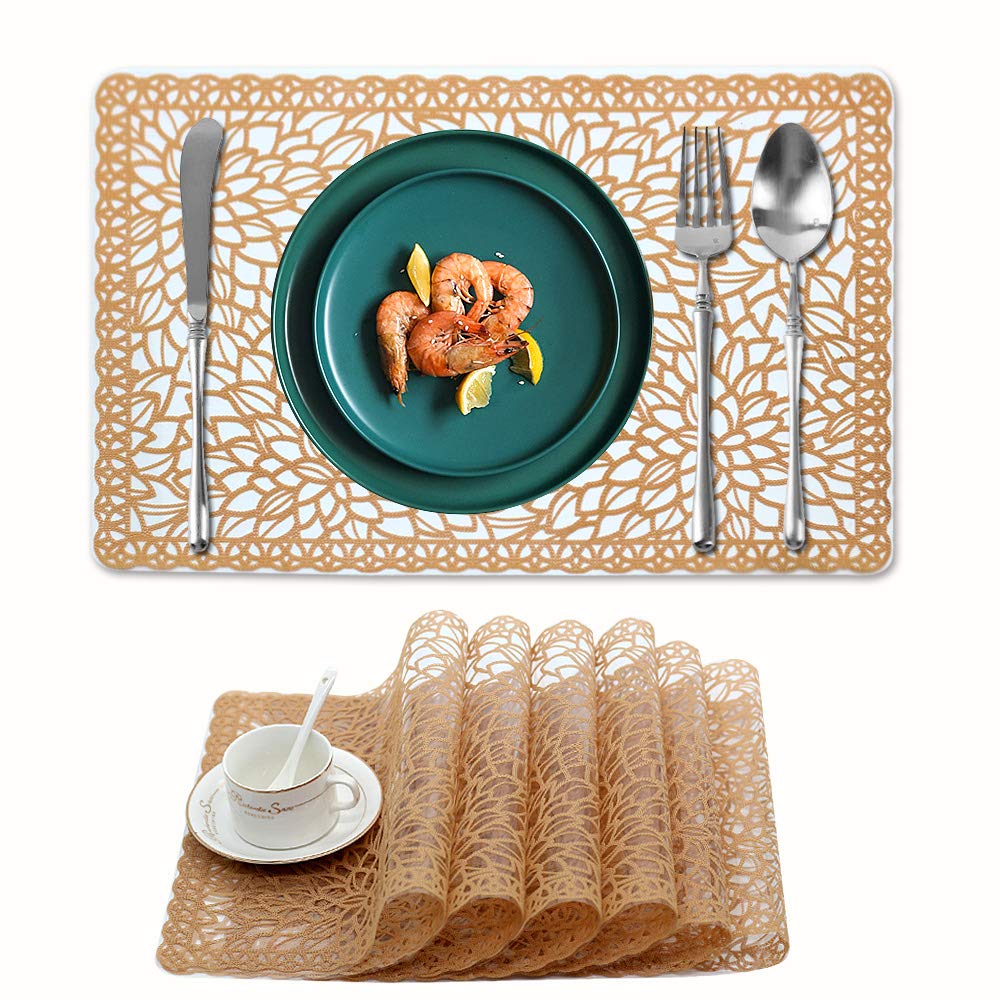 Best Six Piece Kitchen Table Mat Set Tree