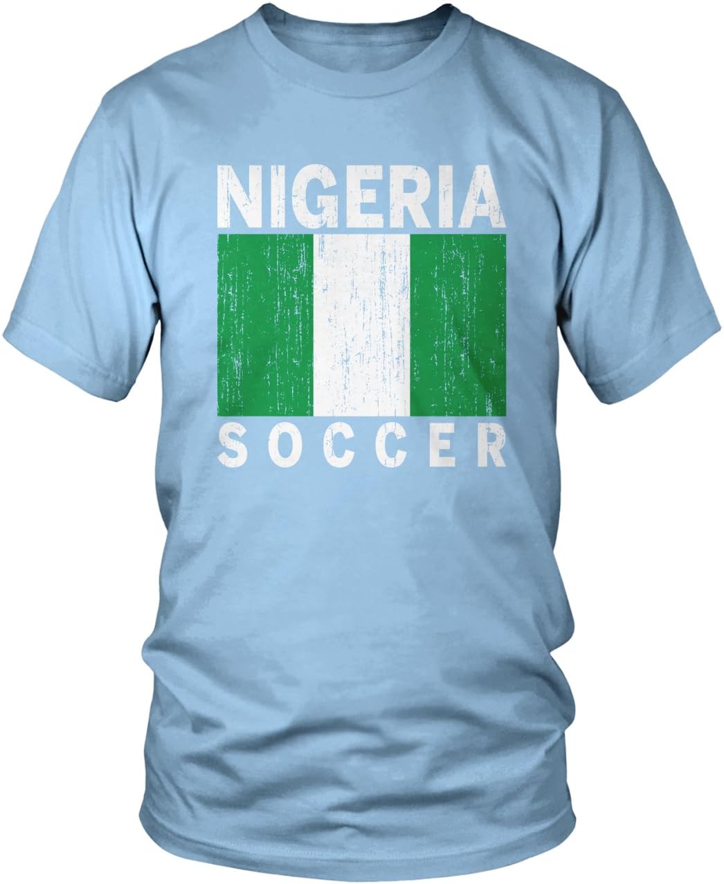 Amdesco Men's Team Nigeria Soccer, Nigerian Football T-Shirt