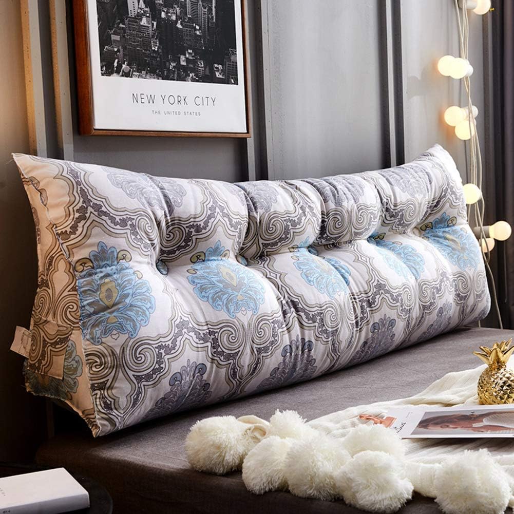 zyl Cojín de Respaldo de Lectura Almohada de cuña Triangular Almohada
