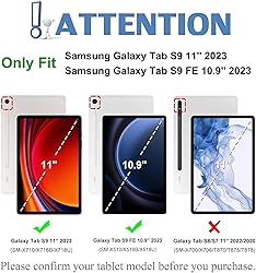 Keyboard Case for Samsung Galaxy Tab S9 FE