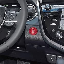 TOMALL Aluminum Engine Start Stop Push Button Cover