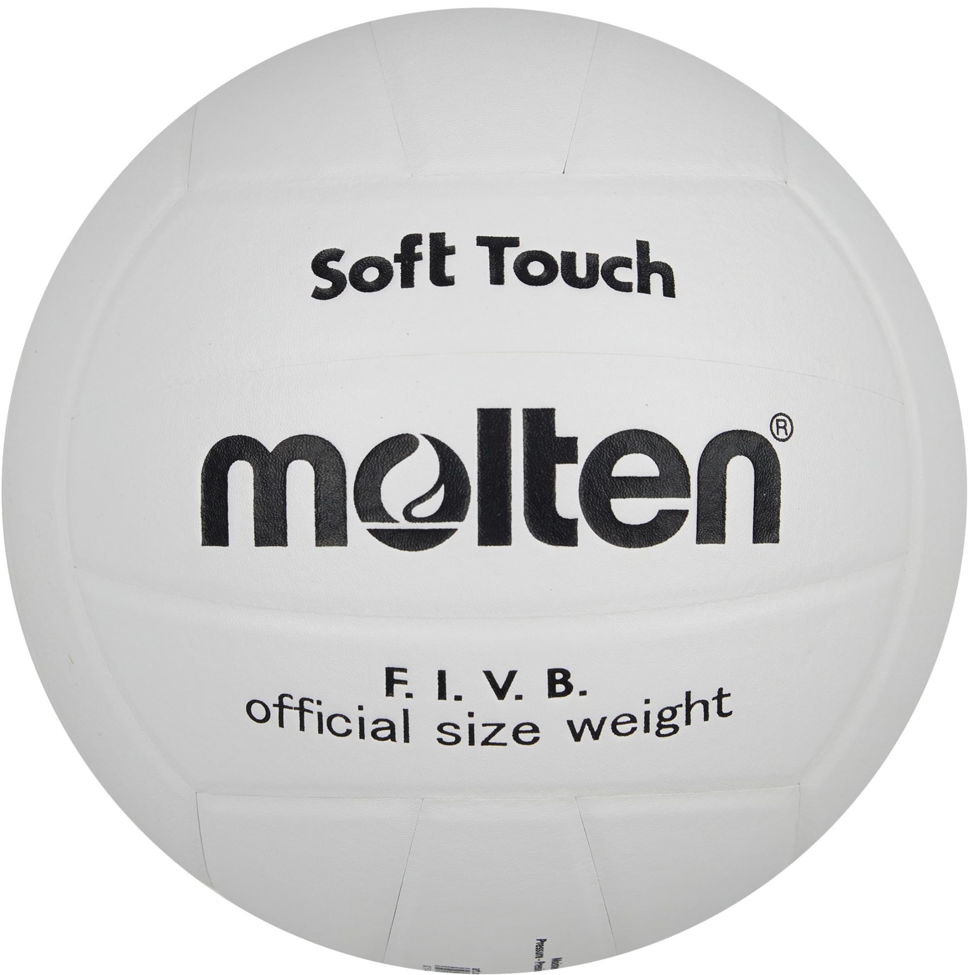 Molten Official Waterproof Volleyball - White, Size 5