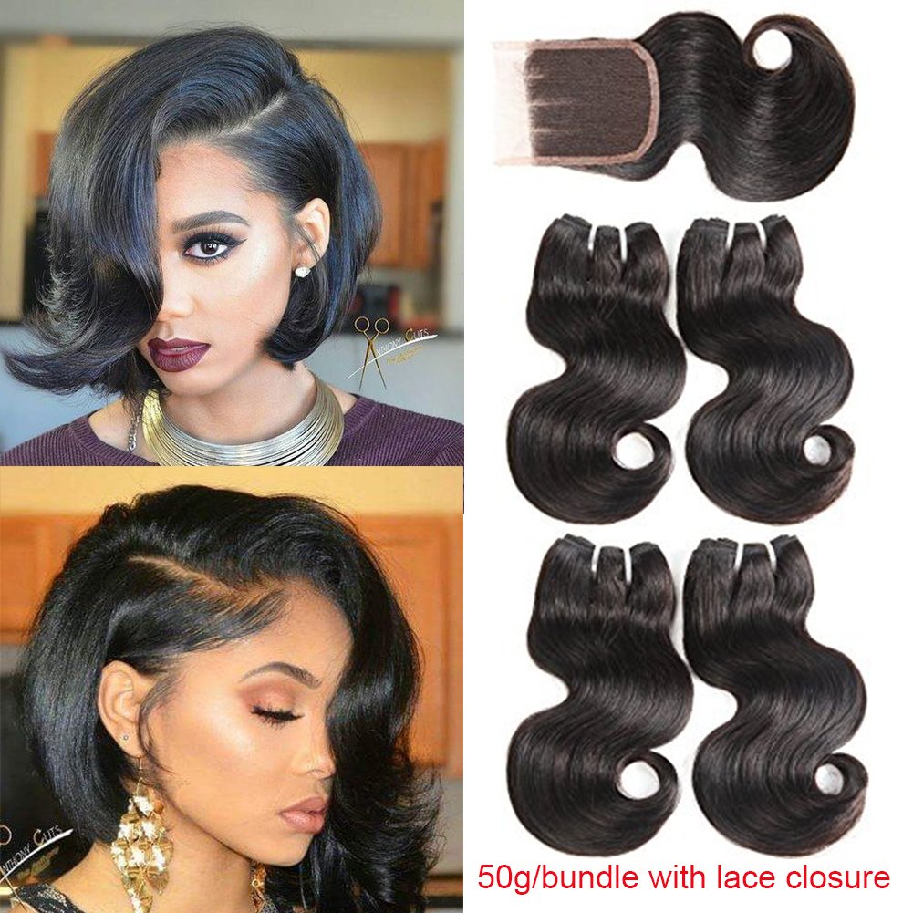 Amazon Com Peruvian Hair 4 Bundles 10 10 12 12inch Body Wave