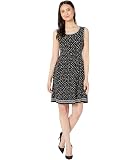 Max Studio Womens Printed Sleeveless Fit And Flare Dress | Desertcart  Cayman Islands