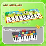 m zimoon Piano Mat Kids Large Music Floor Play Mat 135x58 cm Toys view 7
