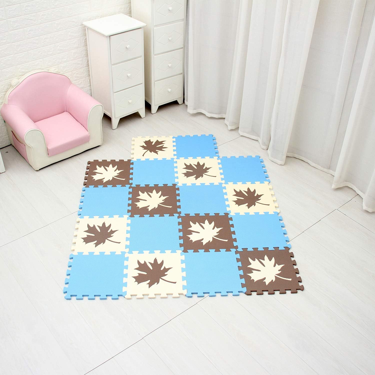 Qqpp Eva Puzzle Tapis Mousse Bebe Ideal Pour Les Tapis De Jeux Enfant 18 Dalles B18n 30 30 1cm 2 Empreinte De Pas Qqp 27 Jeux Et Jouets Puzzles Centroarco Com