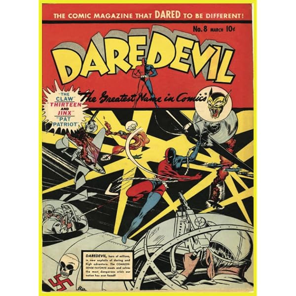 Daredevil (Golden Age) No6: Vintage Superhero Comic Book