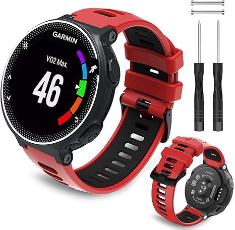 Th-some Correa para Garmin Forerunner 735XT - Compatible con Forerunner 235 Correa de Reloj, Pulsera de Reemplazo Silicona Suave Sports Banda para ...