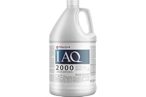 Fiberlock IAQ 2000 Disinfectant & Fungicide Cleaner Concentrate, EPA-Registered Disinfectant Cleaner, Deodorizing Cleaning Supplies - 8320-1 Gallon