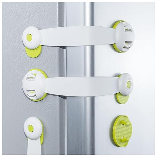 Pack Refrigerator Door Lock, Mini Fridge Lock Child Safety - Main Image