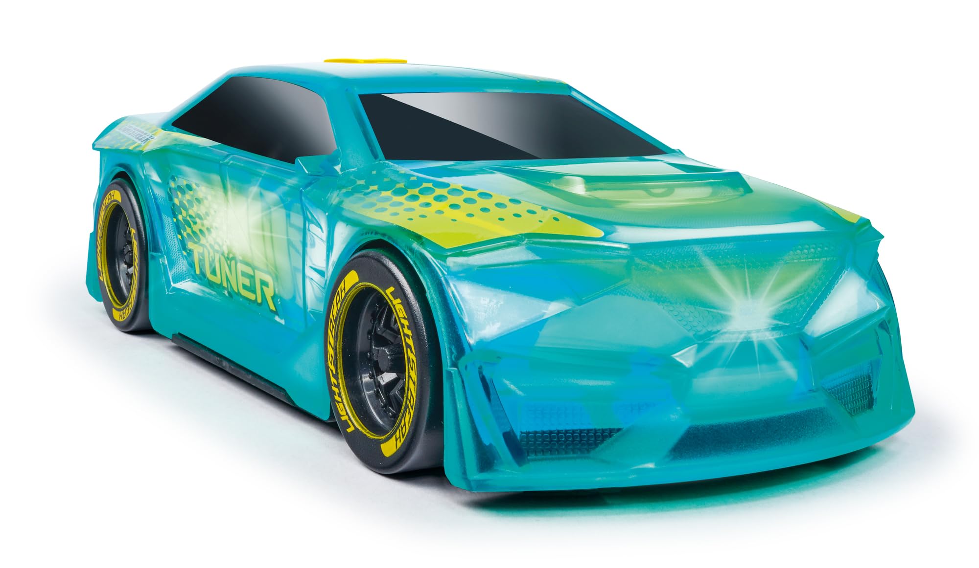 Majorette Lightstreak Tuner Sports Toy Car from 20 cm Long - Friction - Driven Toy Car With Light Change Sequence And Sound Function
