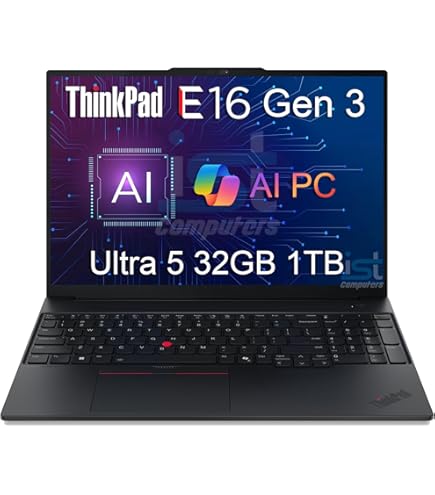Amazon.com: Lenovo Thinkpad E16 Gen 2 Business Laptop 16.0