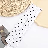 NITAIUN 7 Pieces Deft Bun Hair Bands Hair Clip Multicolor Satin Twist view 6