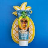 accentra Fruits of Summer Shower Gel 100ml & Pineapple Bath Sponge Gift Set view 2