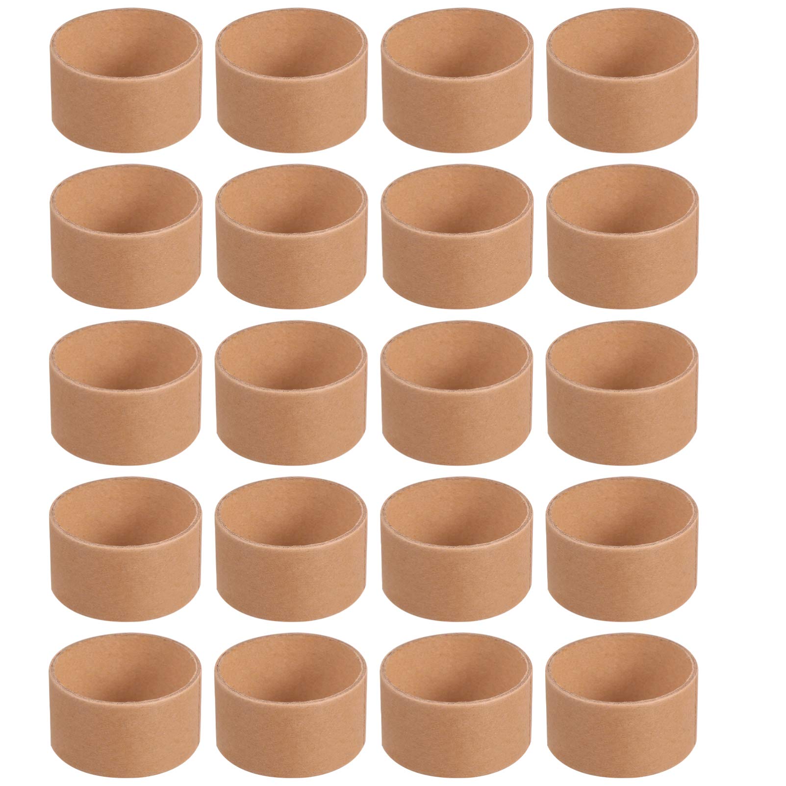 WINOMO Cardboard Tubes for Crafts: 20pcs Craft Rolls DIY Paper Roll Round Paper Tube for Kids DIY Classroom Arts Painting Drawing and Coloring
