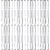 30Pack 3ML Transparent Twist Pens, Empty Nail Oil Pen Brush Cosmetic Lip Gloss Container Applicators