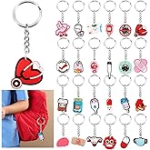 Aurelema 120 Pcs Nurse Keychain Bulk Nurse Gifts for Women Nurses Week Gifts Nursing Student Gifts Nurse Gift Accessories for Nurse Party Favors Nurse Appreciation Gifts