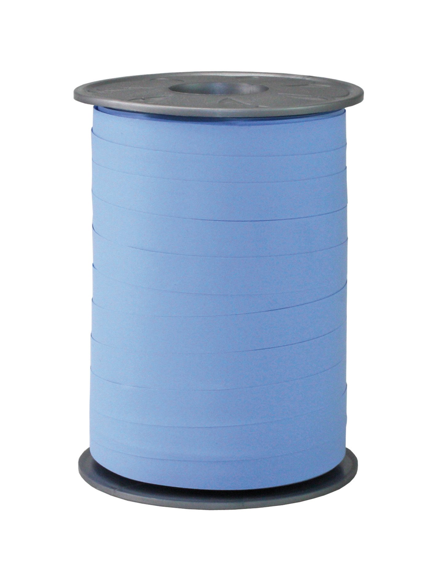 C.E Pattberg Gift Ribbon - light blue Matt, 200 m Ribbon In Paperlook For Wrapping Gifts, 10 mm Width, Create Beautiful Floral And Baby Shower Decorations, Pastel Balloon Ribbons - For Every Occasion — image 1