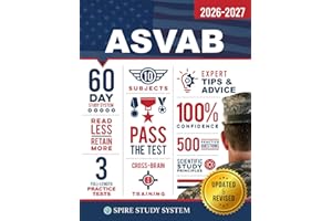 ASVAB Study Guide: Spire Study System & ASVAB Test Prep Guide with ASVAB Practice Test Review Questions for the Armed Services Vocational Aptitude Battery