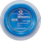 LaserFibre Laser Smooth 16G Tennis String Reel Blue ()
